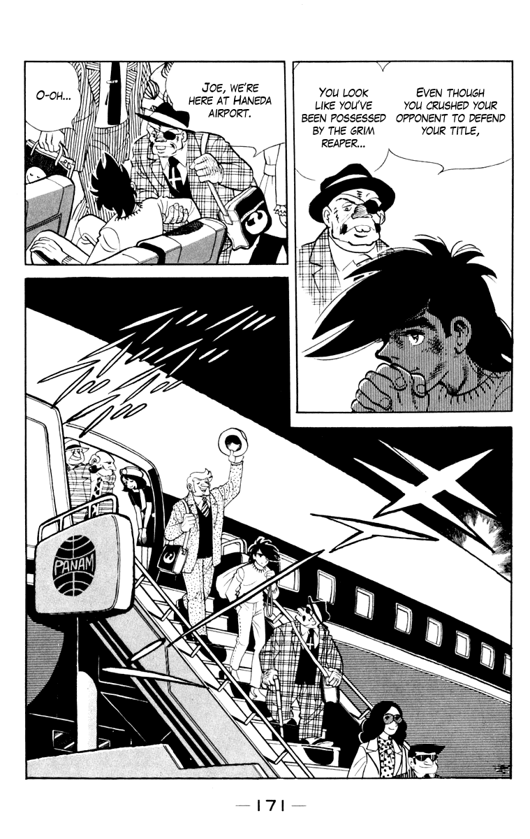 Ashita no Joe Chapter 108 page 164 - Chapter 108: Vol.17