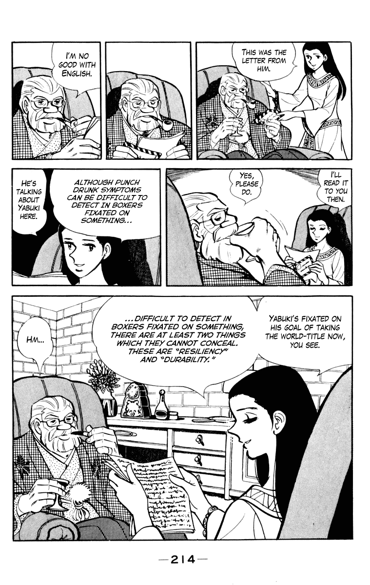 Ashita no Joe Chapter 108 page 204 - Chapter 108: Vol.17