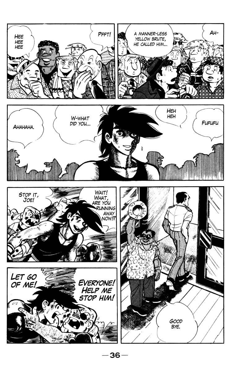 Ashita no Joe Chapter 108 page 34 - Chapter 108: Vol.17