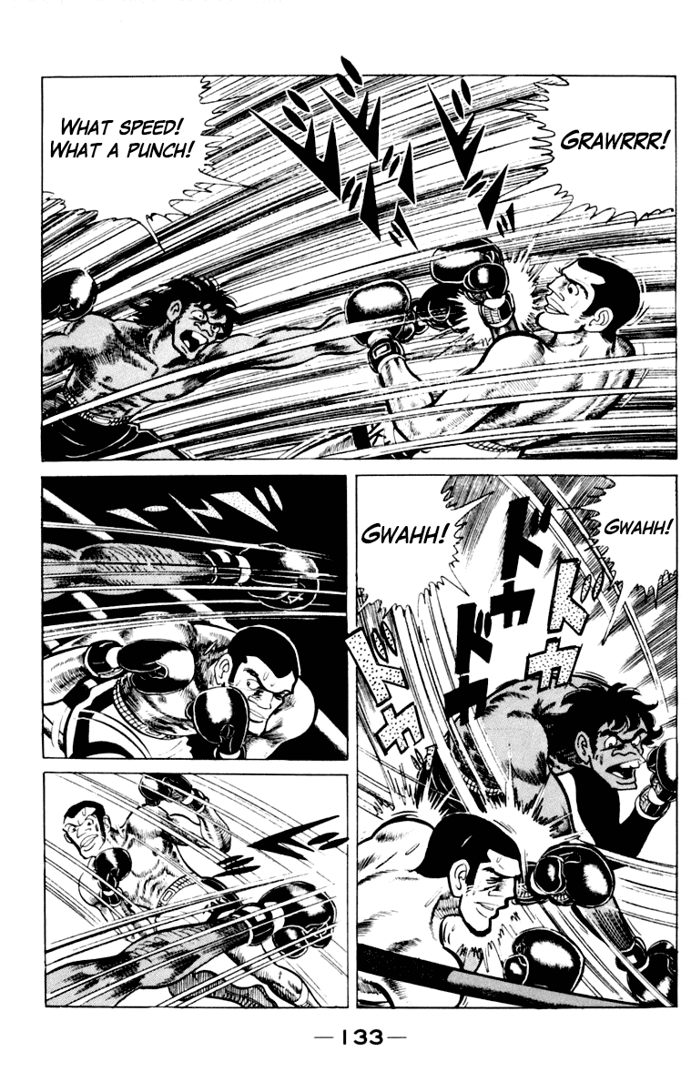Ashita no Joe Chapter 109 page 132 - Chapter 109: Vol.18