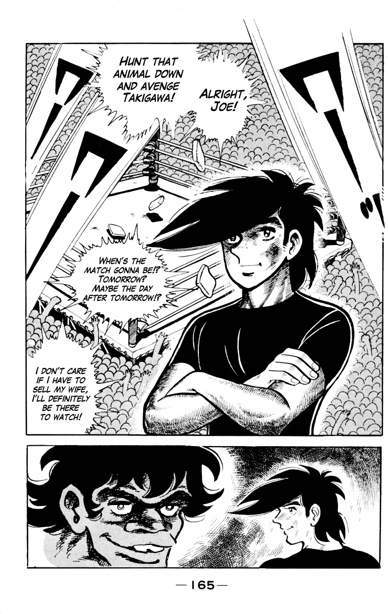 Ashita no Joe Chapter 109 page 164 - Chapter 109: Vol.18