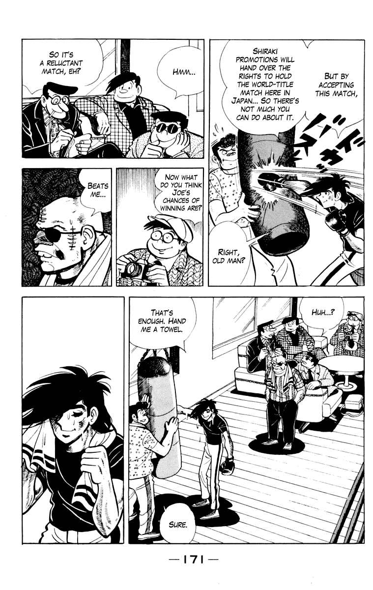 Ashita no Joe Chapter 109 page 170 - Chapter 109: Vol.18