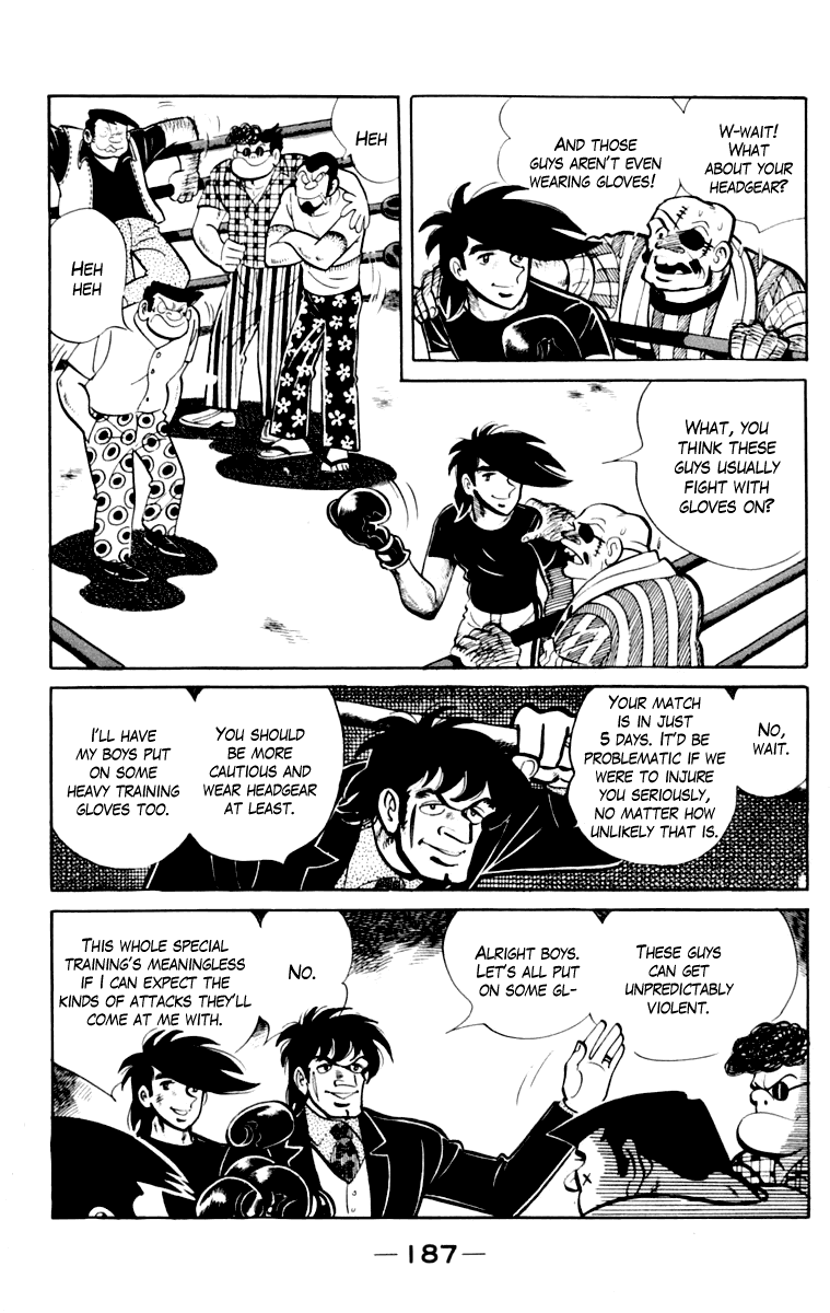 Ashita no Joe Chapter 109 page 186 - Chapter 109: Vol.18