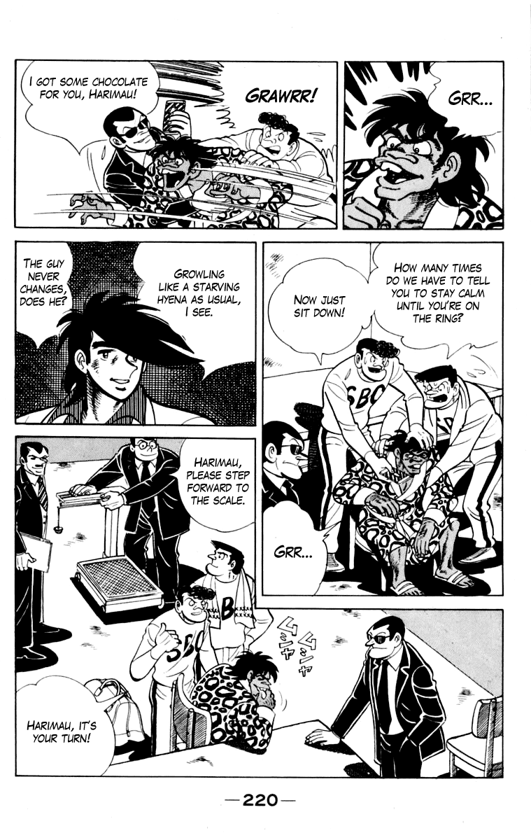 Ashita no Joe Chapter 109 page 217 - Chapter 109: Vol.18