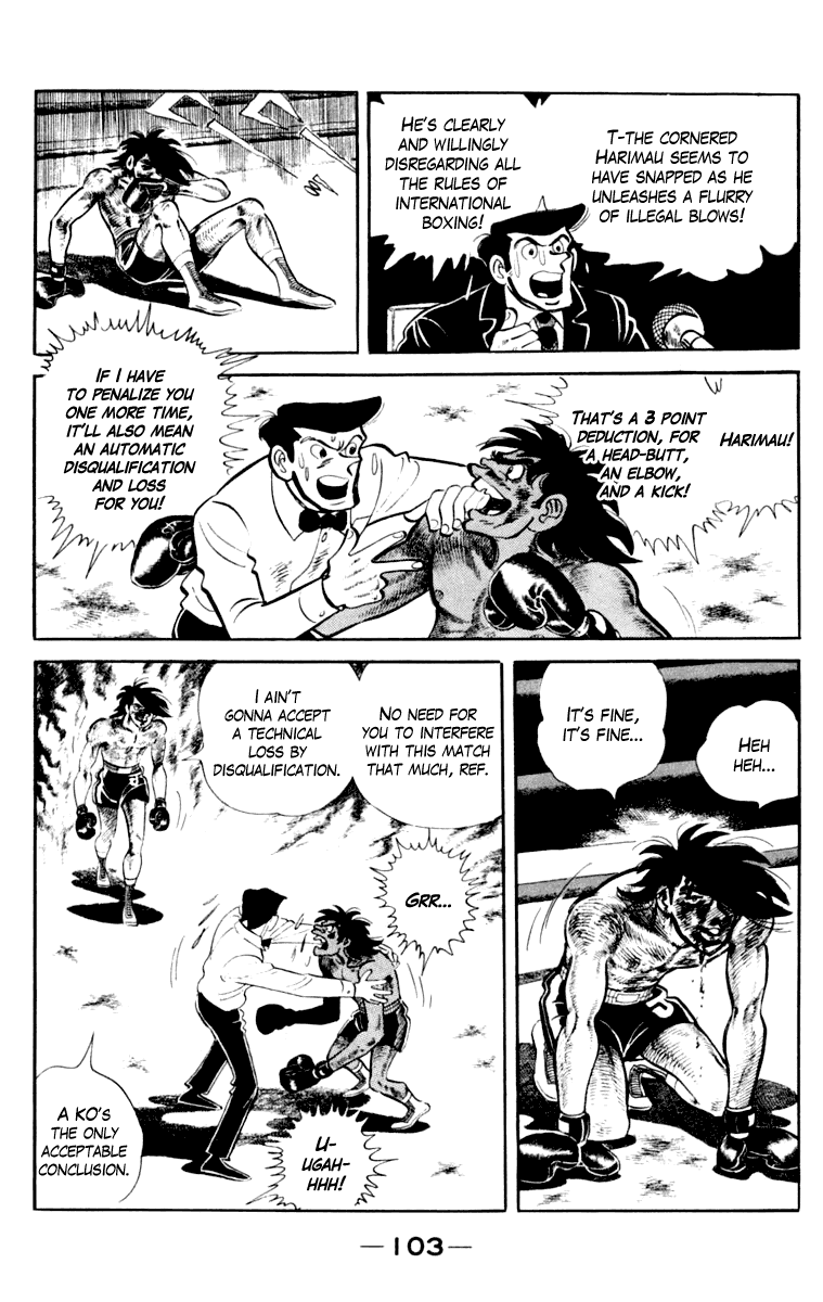 Ashita no Joe Chapter 110 page 103 - Chapter 110: Vol.19