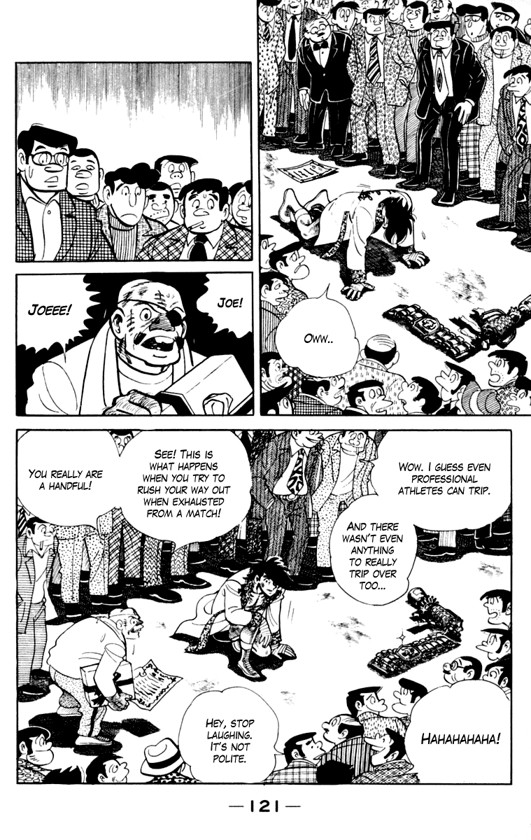 Ashita no Joe Chapter 110 page 121 - Chapter 110: Vol.19