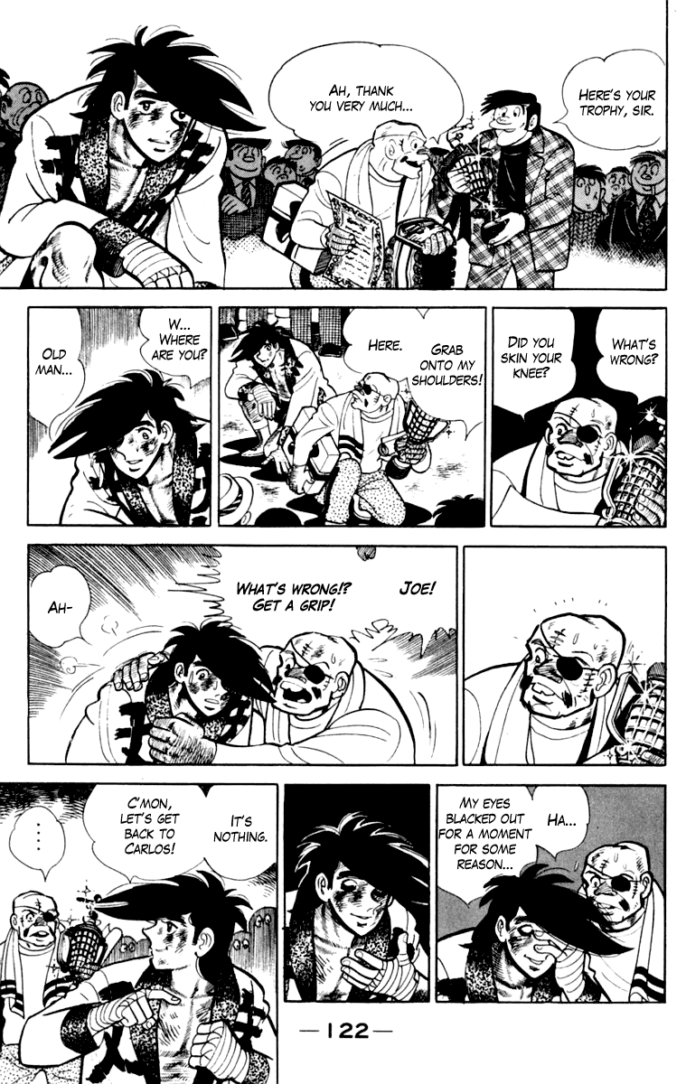 Ashita no Joe Chapter 110 page 122 - Chapter 110: Vol.19