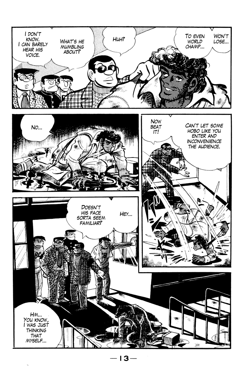 Ashita no Joe Chapter 110 page 13 - Chapter 110: Vol.19