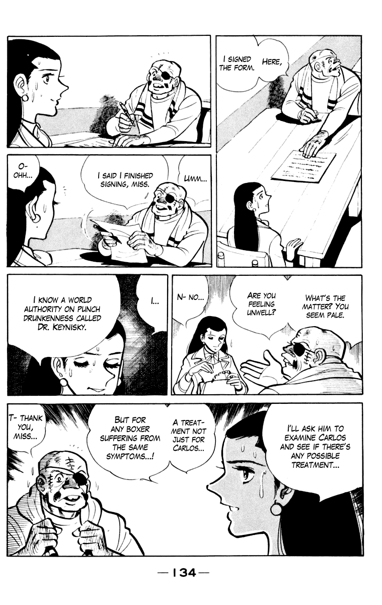 Ashita no Joe Chapter 110 page 134 - Chapter 110: Vol.19