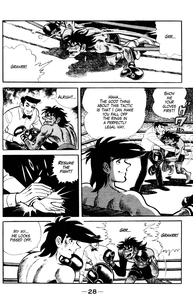 Ashita no Joe Chapter 110 page 28 - Chapter 110: Vol.19