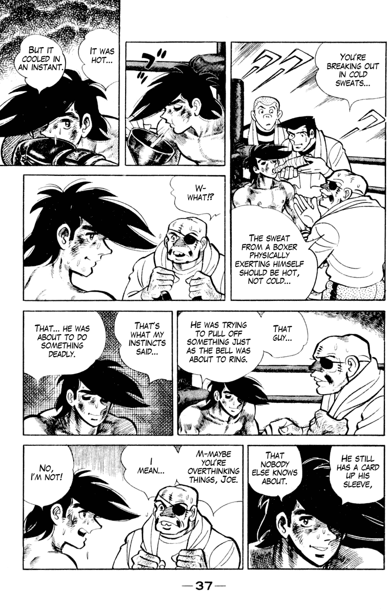 Ashita no Joe Chapter 110 page 37 - Chapter 110: Vol.19