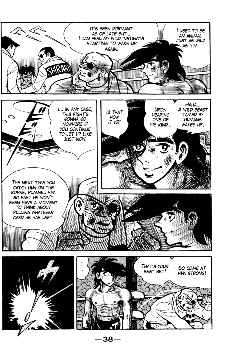 Ashita no Joe Chapter 110 page 38 - Chapter 110: Vol.19