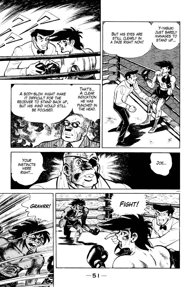 Ashita no Joe Chapter 110 page 51 - Chapter 110: Vol.19