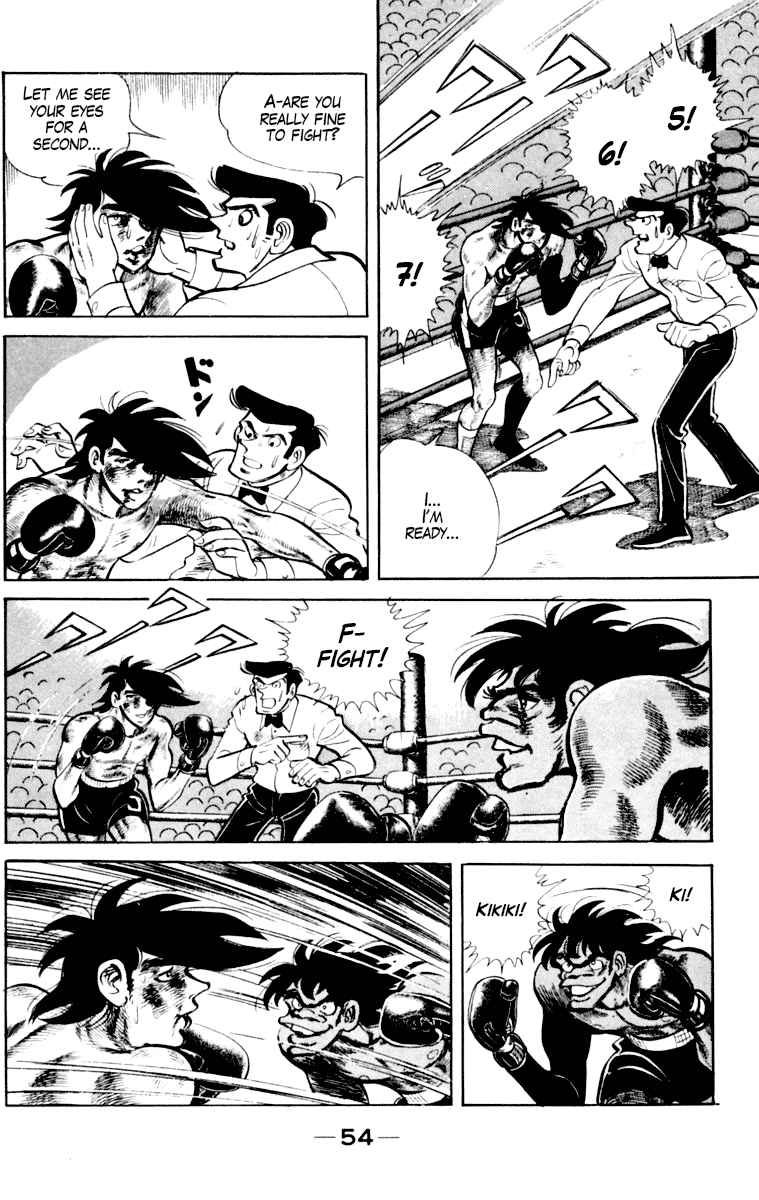 Ashita no Joe Chapter 110 page 54 - Chapter 110: Vol.19