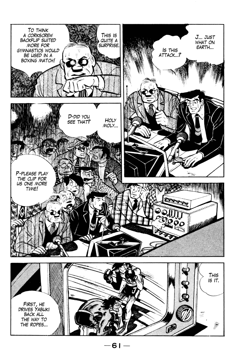 Ashita no Joe Chapter 110 page 61 - Chapter 110: Vol.19