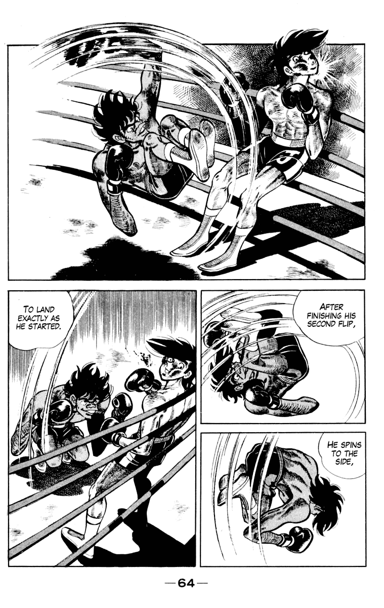 Ashita no Joe Chapter 110 page 64 - Chapter 110: Vol.19