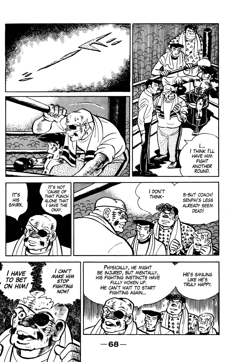 Ashita no Joe Chapter 110 page 68 - Chapter 110: Vol.19