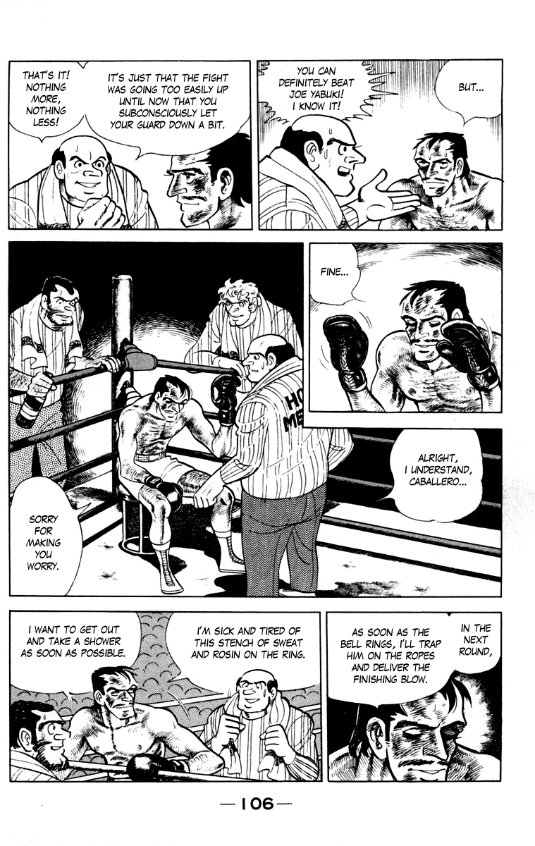 Ashita no Joe Chapter 111 page 104 - Chapter 111: Vol.20: [END]