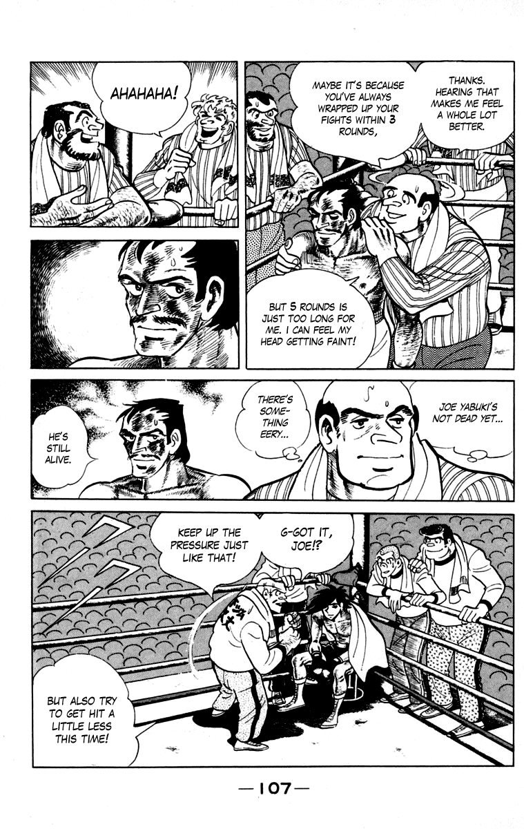 Ashita no Joe Chapter 111 page 105 - Chapter 111: Vol.20: [END]