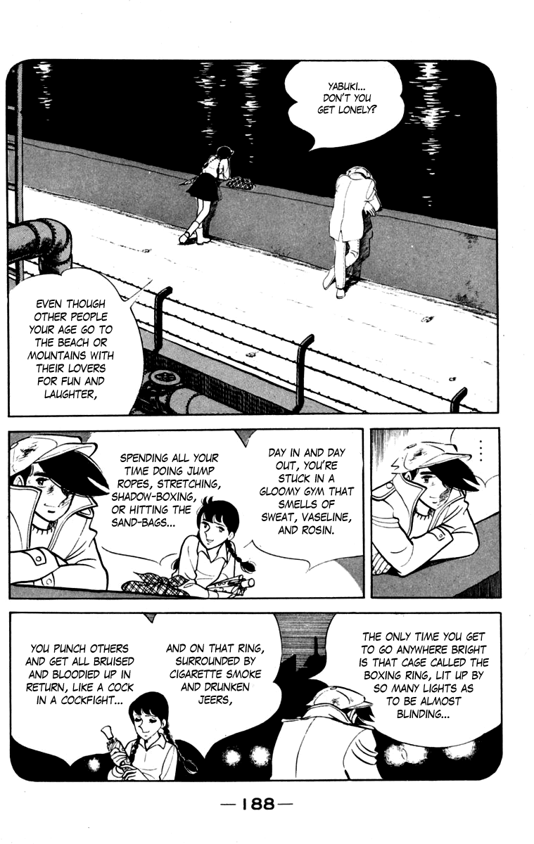 Ashita no Joe Chapter 111 page 185 - Chapter 111: Vol.20: [END]