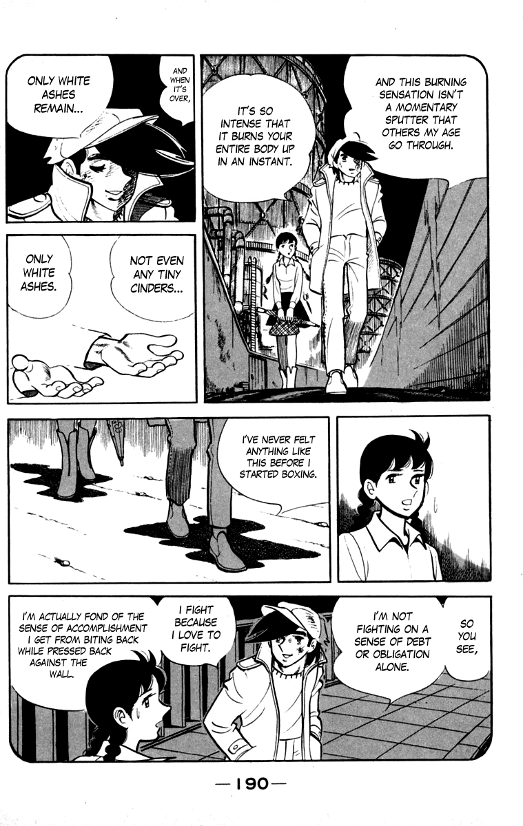 Ashita no Joe Chapter 111 page 187 - Chapter 111: Vol.20: [END]