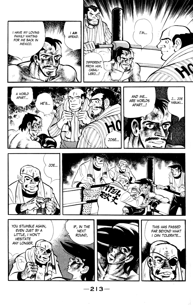 Ashita no Joe Chapter 111 page 210 - Chapter 111: Vol.20: [END]