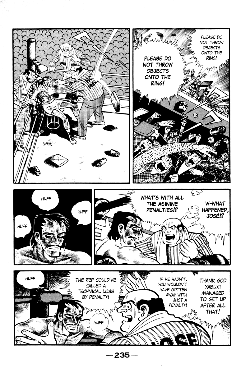 Ashita no Joe Chapter 111 page 232 - Chapter 111: Vol.20: [END]