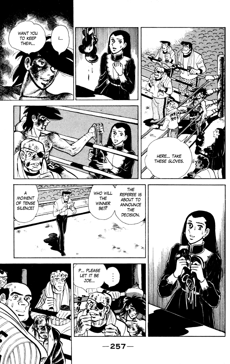 Ashita no Joe Chapter 111 page 254 - Chapter 111: Vol.20: [END]