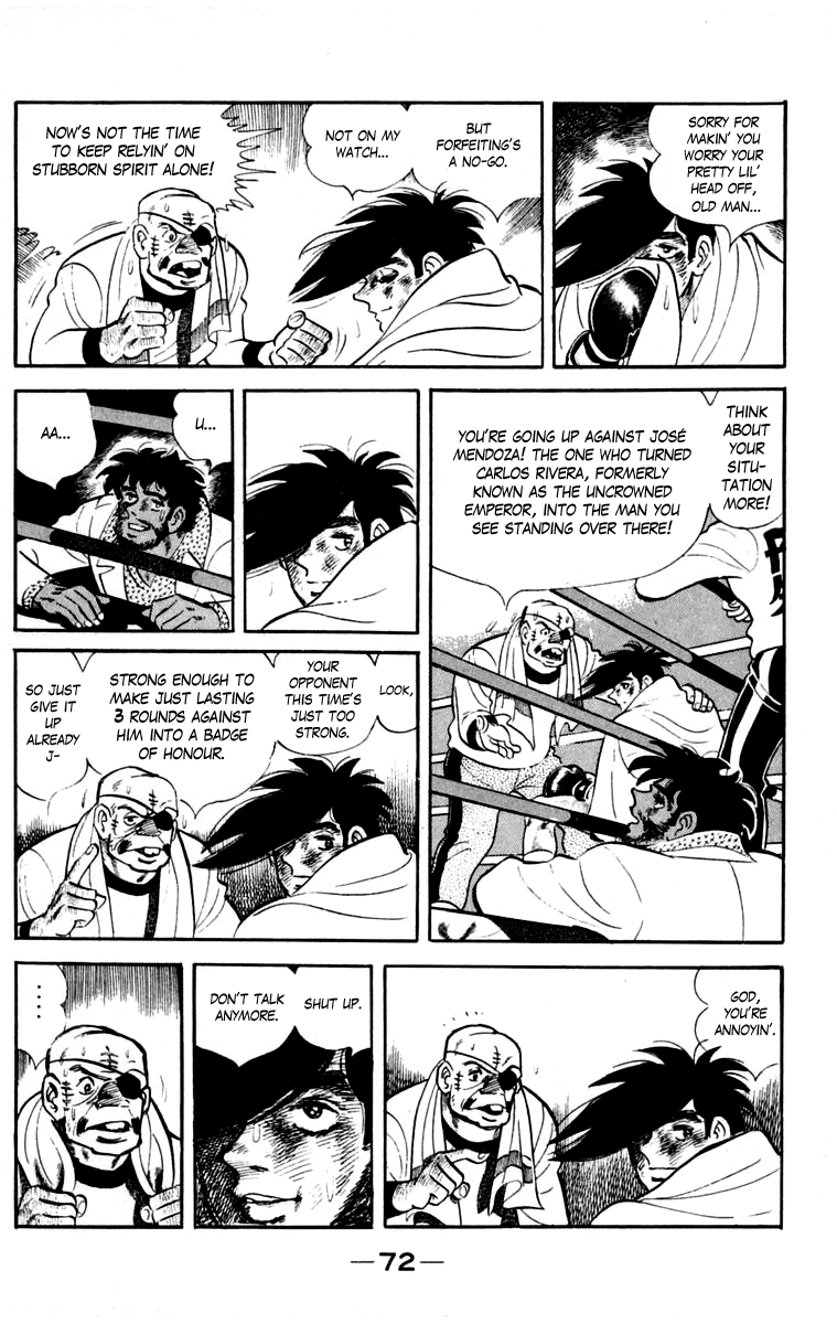 Ashita no Joe Chapter 111 page 70 - Chapter 111: Vol.20: [END]