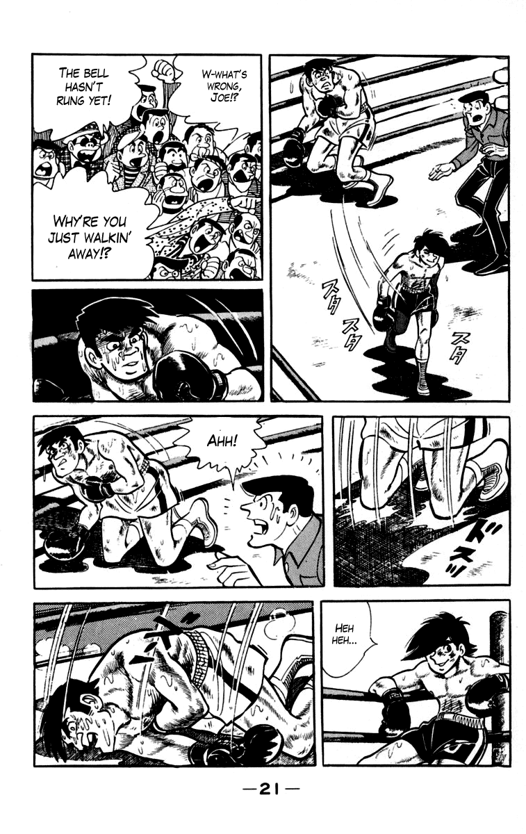 Ashita no Joe Chapter 80.81 page 21 - Chapter 80-81
