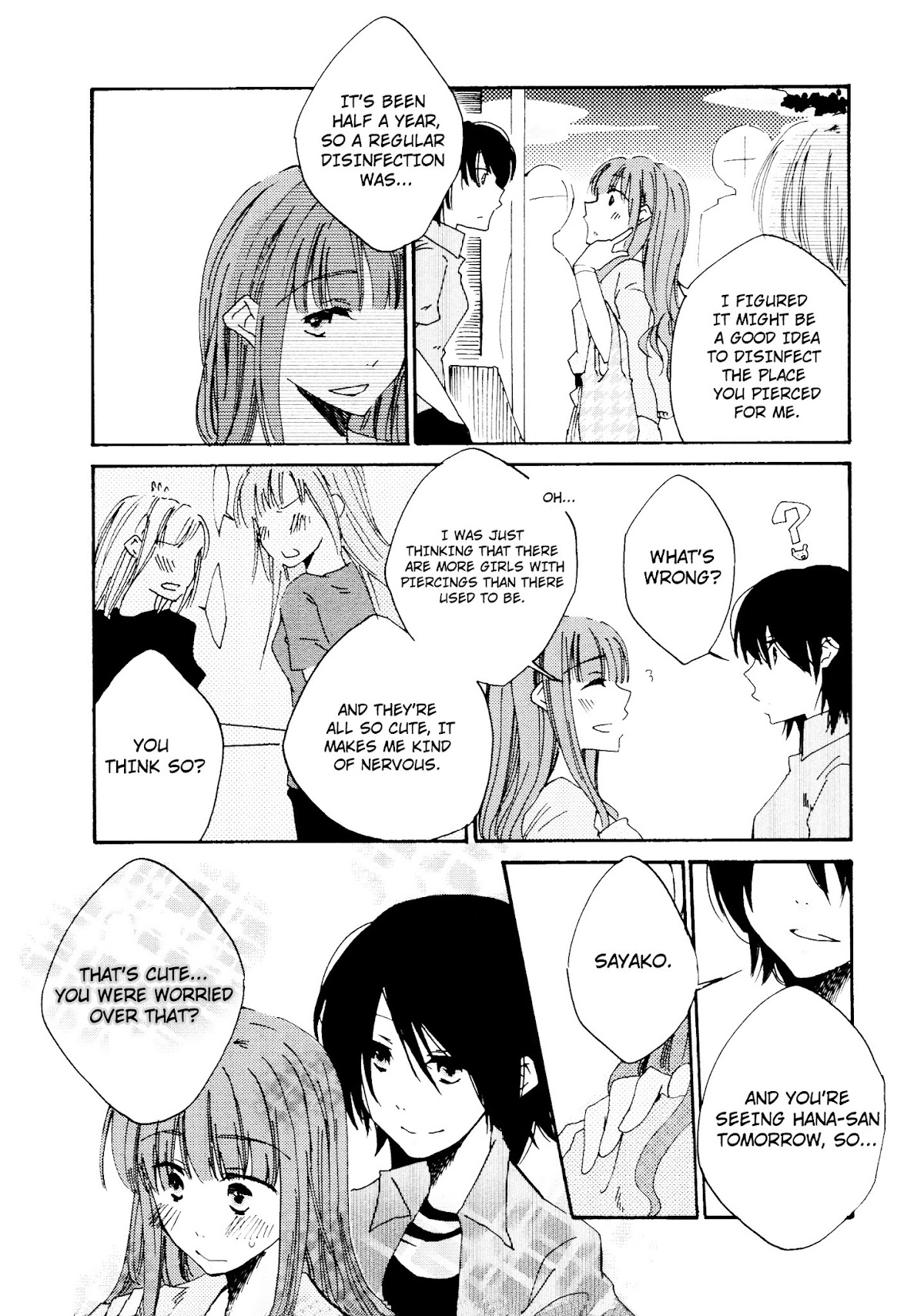Ashita no Kimi ni Hanataba wo Chapter 1 page 5 - Chapter 1 : Don't Forget the Forget-Me-Nots