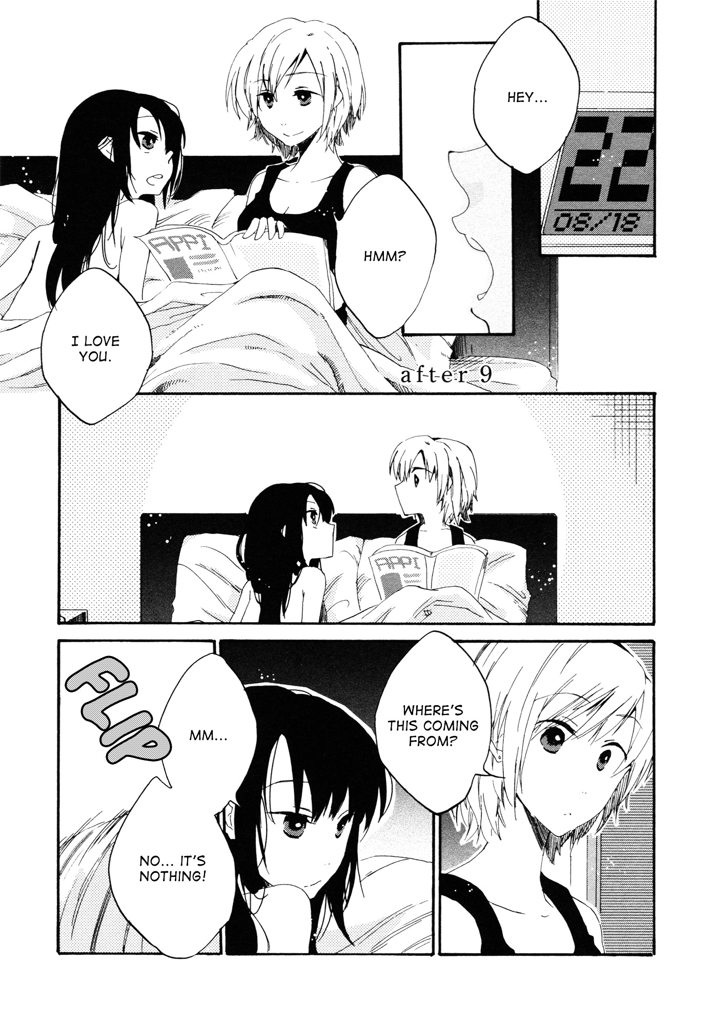Ashita no Kimi ni Hanataba wo Chapter 2 page 1 - Chapter 2 : After 9