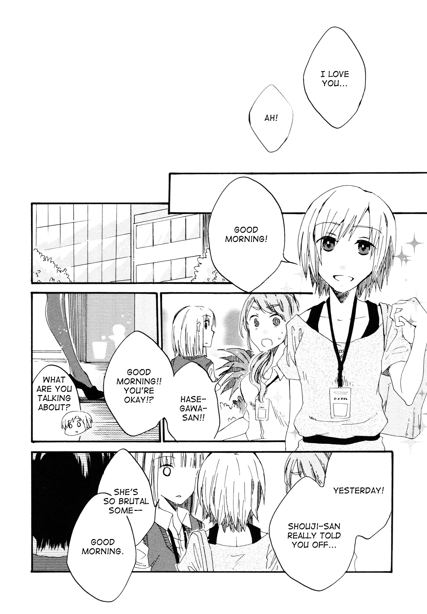 Ashita no Kimi ni Hanataba wo Chapter 2 page 7 - Chapter 2 : After 9