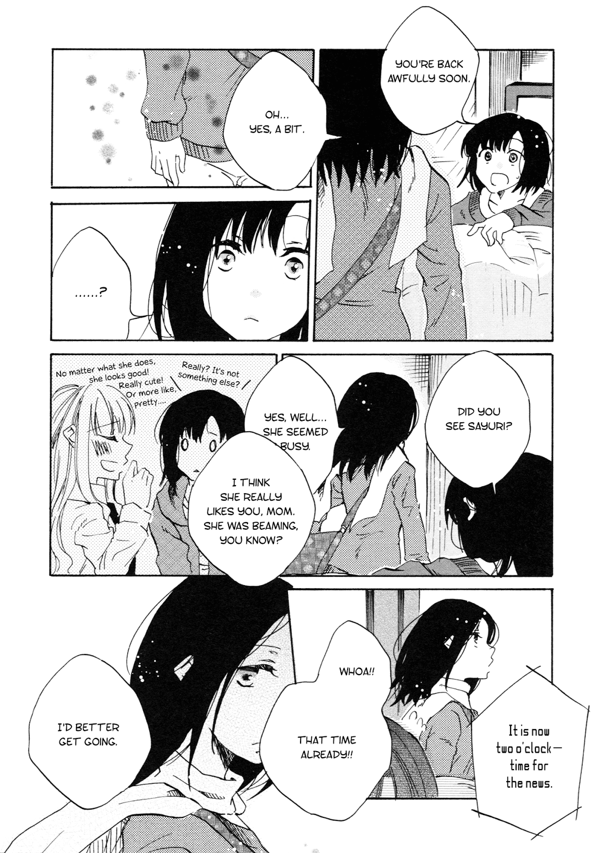 Ashita no Kimi ni Hanataba wo Chapter 4 page 17 - Chapter 4: Lily, Marguerite, Baby's Breath