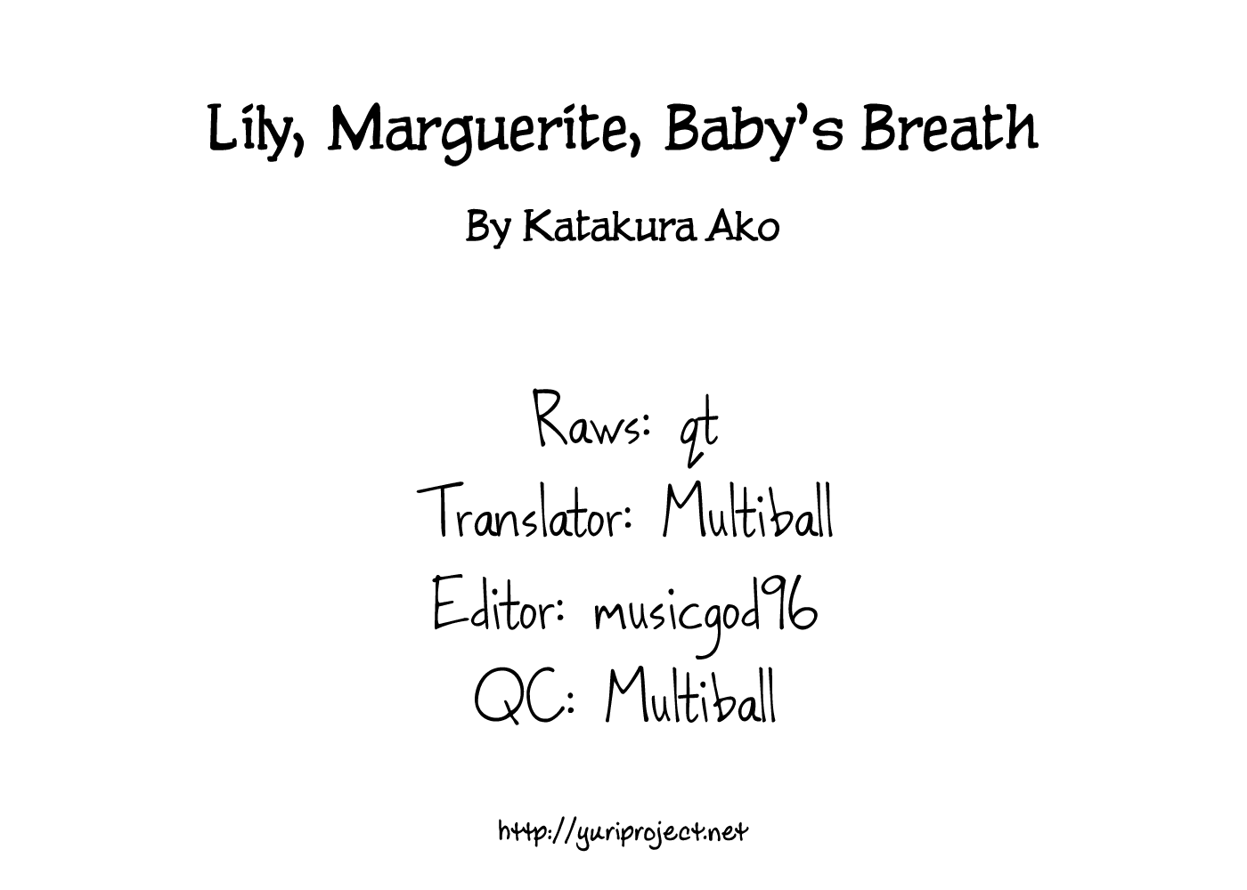 Ashita no Kimi ni Hanataba wo Chapter 4 page 26 - Chapter 4: Lily, Marguerite, Baby's Breath