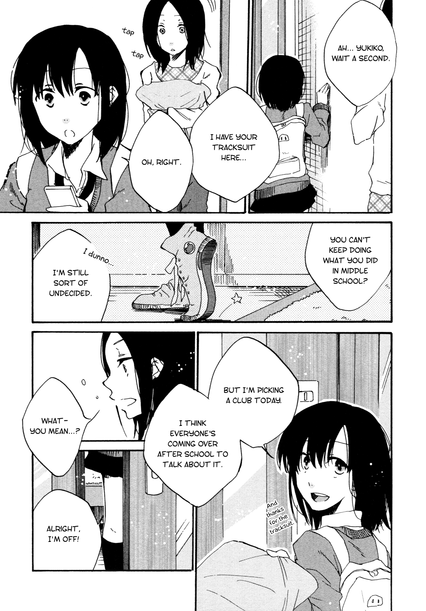 Ashita no Kimi ni Hanataba wo Chapter 4 page 3 - Chapter 4: Lily, Marguerite, Baby's Breath