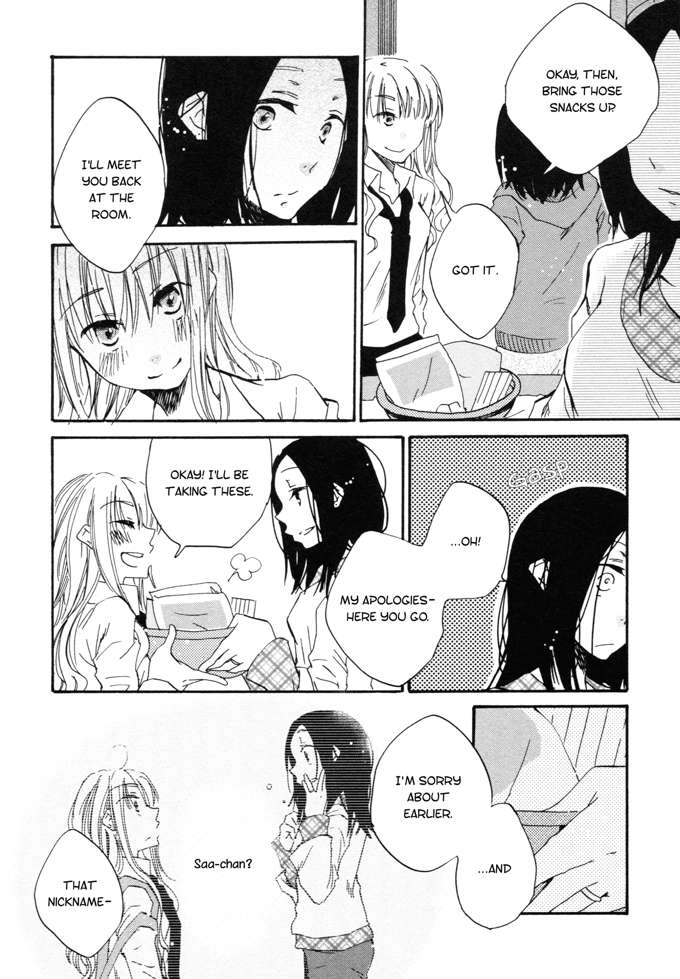 Ashita no Kimi ni Hanataba wo Chapter 4 page 6 - Chapter 4: Lily, Marguerite, Baby's Breath