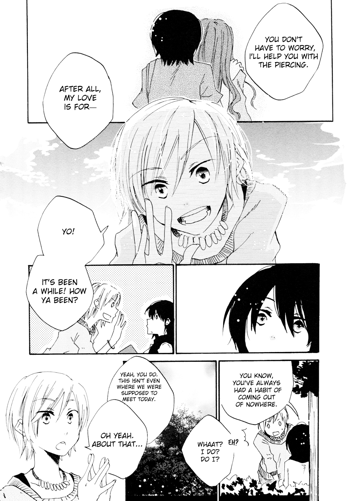 Ashita no Kimi ni Hanataba wo Chapter 6 page 6 - Chapter 6: Don’t Forget the Forget-Me-Nots [END]