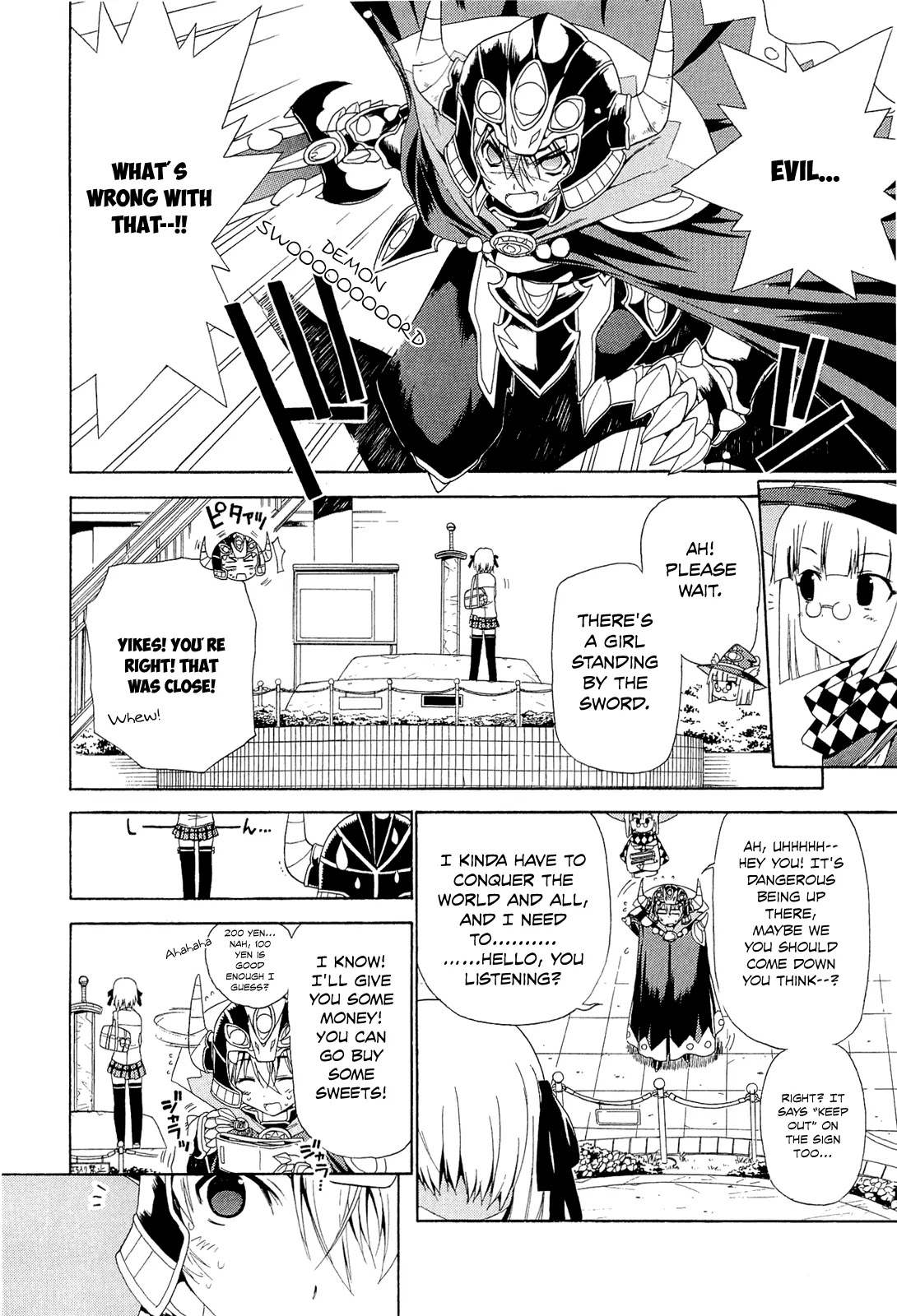 Ashita no Kyouko-san Chapter 1 page 10 - Chapter 1 : Advent of the Demon King