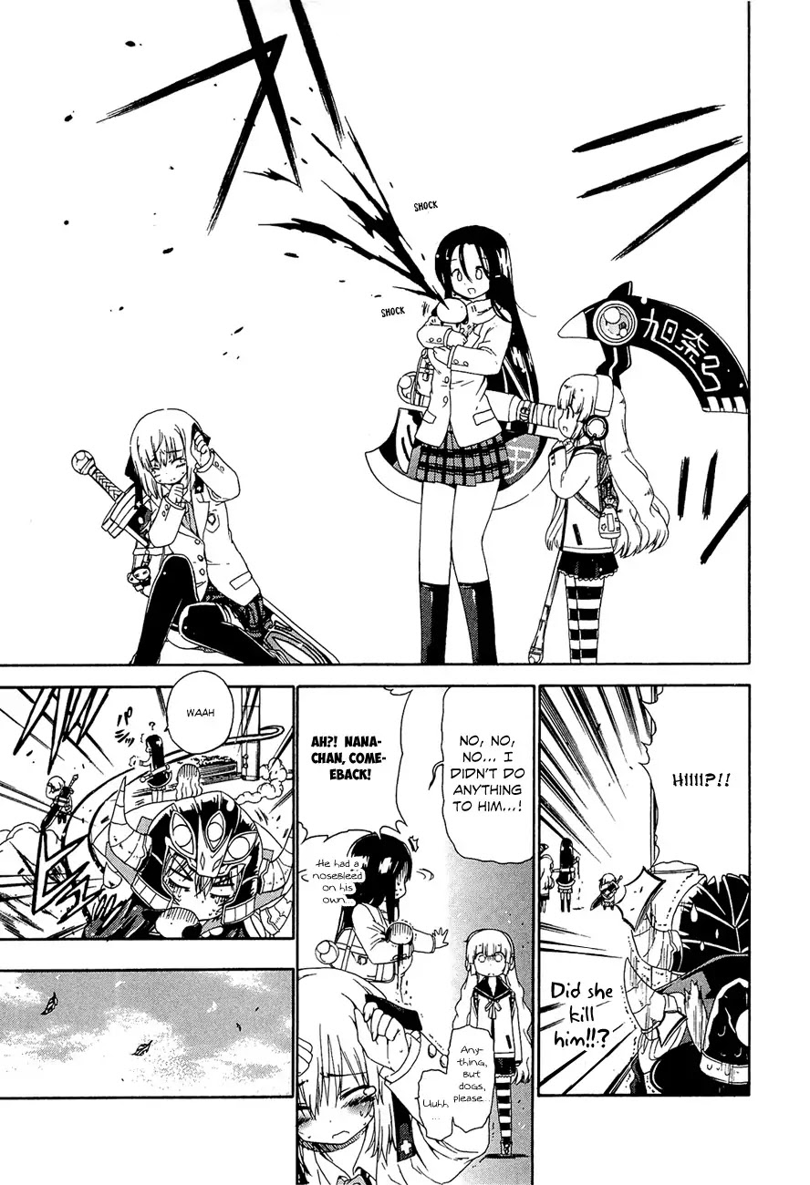 Ashita no Kyouko-san Chapter 12 page 8 - Chapter 12: The Attack of the Dark Knight!