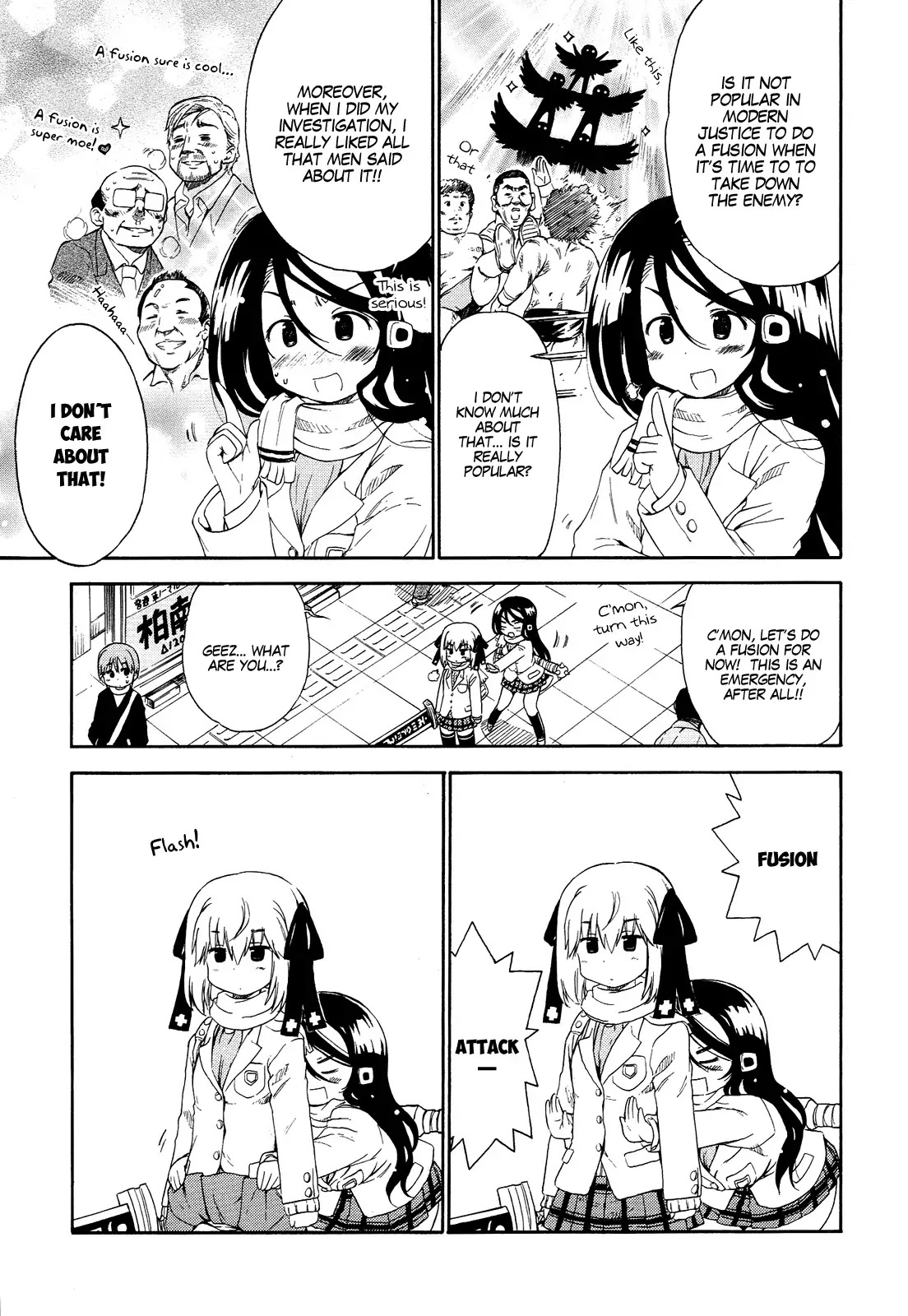 Ashita no Kyouko-san Chapter 16.5 page 10 - Chapter 16.5: Hero Fusion