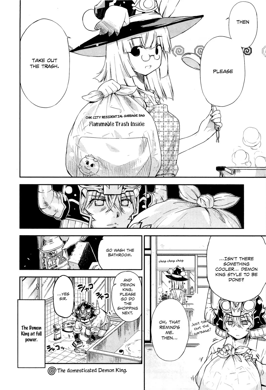 Ashita no Kyouko-san Chapter 2.5 page 2 - Chapter 2.5: Demon King, Activate