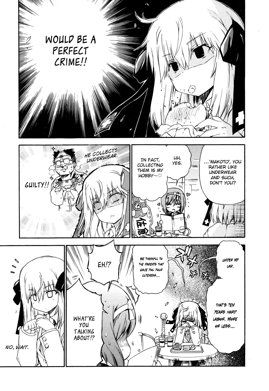 Ashita no Kyouko-san Chapter 21 page 4 - Chapter 21: Show Me, Mako-chan!