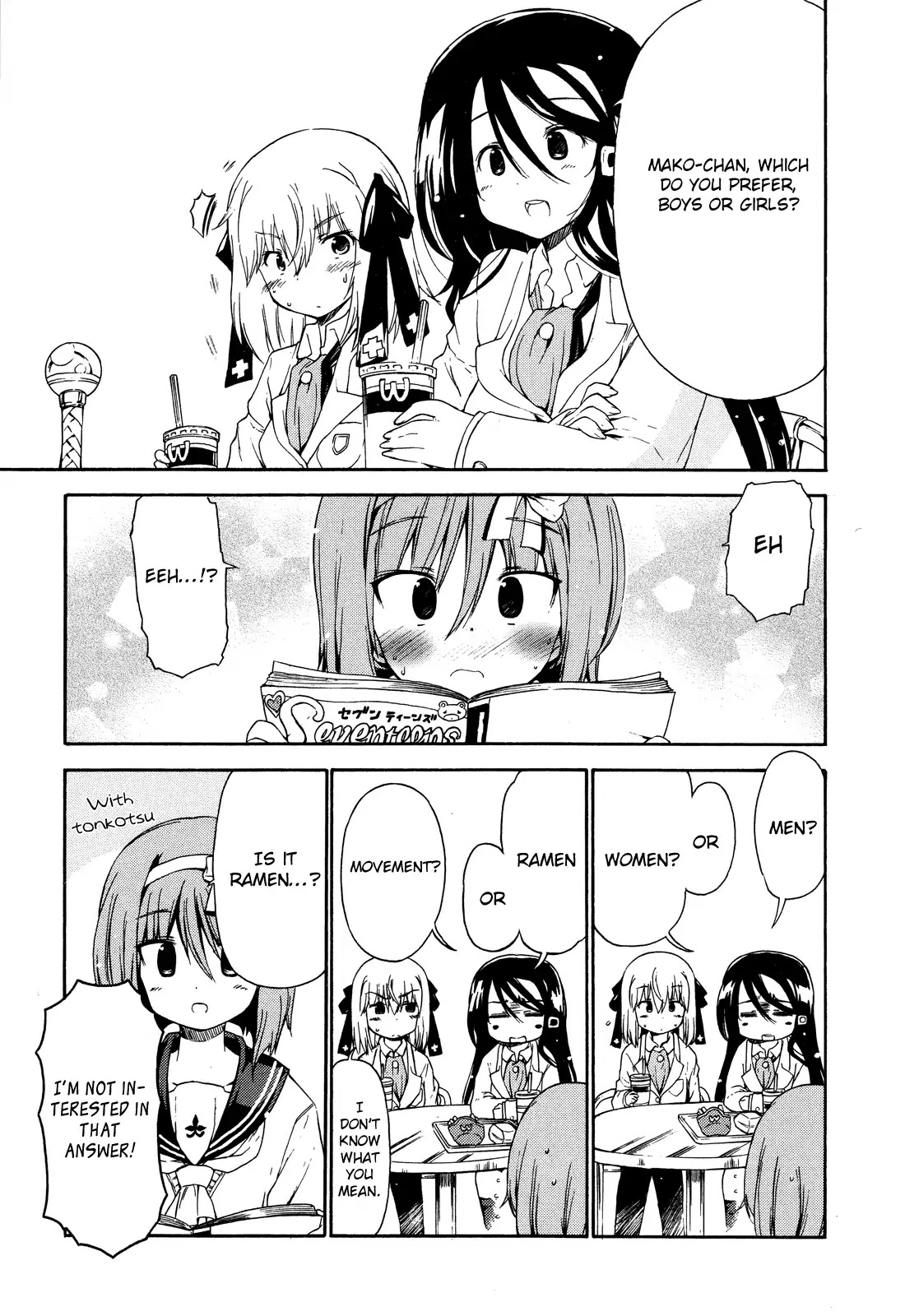 Ashita no Kyouko-san Chapter 21 page 8 - Chapter 21: Show Me, Mako-chan!