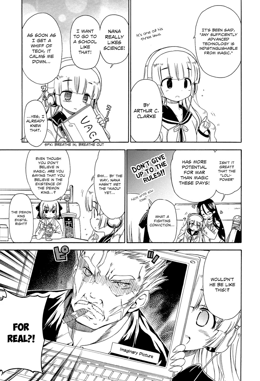 Ashita no Kyouko-san Chapter 9 page 6 - Chapter 9 : Maou and the Casual Party