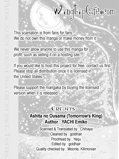 Ashita no Ousama Chapter 30.2 page 35 - Chapter 30 v2 : Unit 30