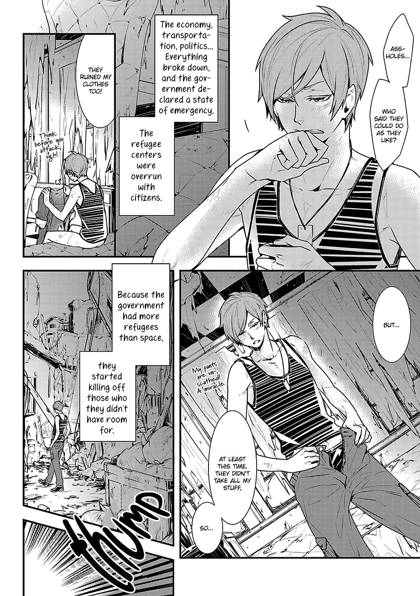 Ashita Shinu Chapter 4 page 3 - Chapter 4: "Sekai no Owari no Koi no Hajimari" by OTONO Awo