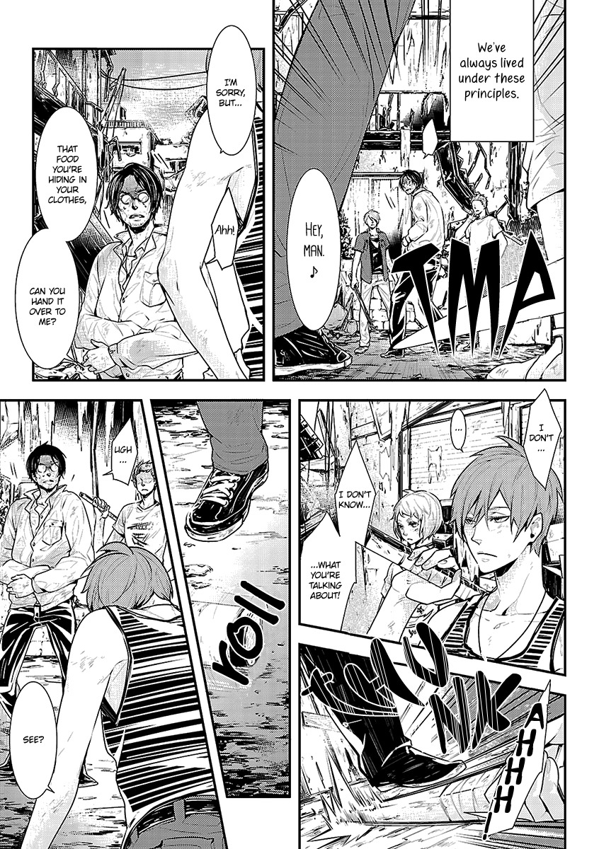 Ashita Shinu Chapter 4 page 6 - Chapter 4: "Sekai no Owari no Koi no Hajimari" by OTONO Awo