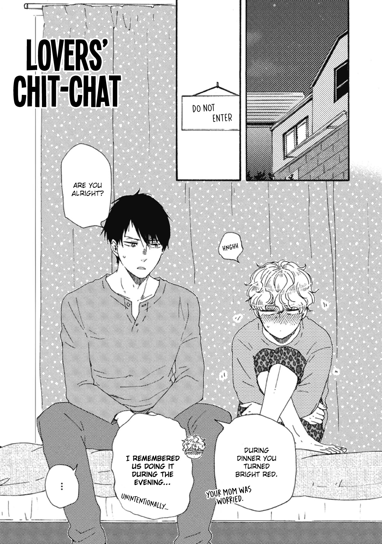 Ashita wa Docchi da! Chapter 34.5 page 1 - Chapter 34.5