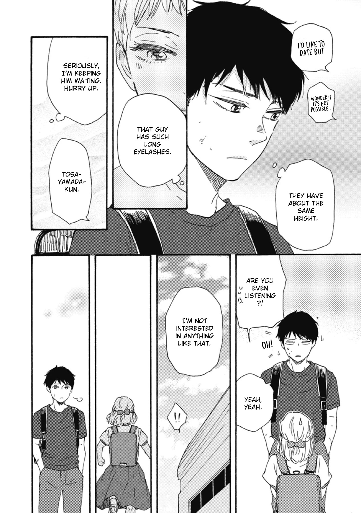 Ashita wa Docchi da! Chapter 34.5 page 9 - Chapter 34.5